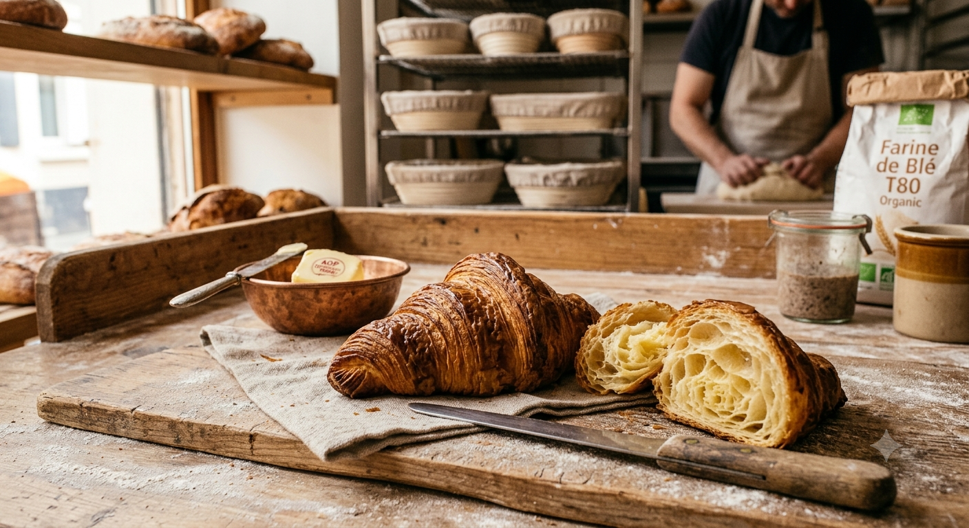 Croissant au beurre AOP