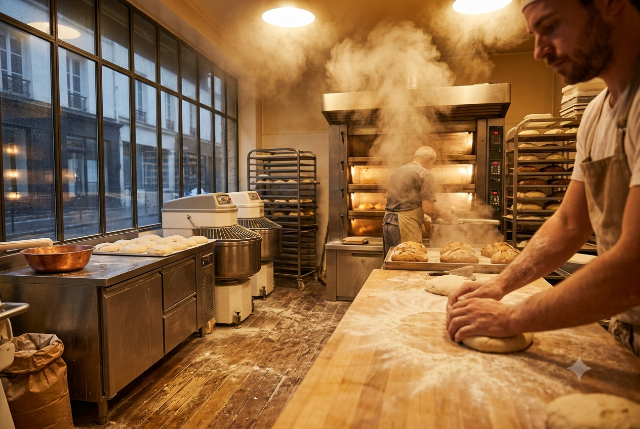 Ambiance du labo matin